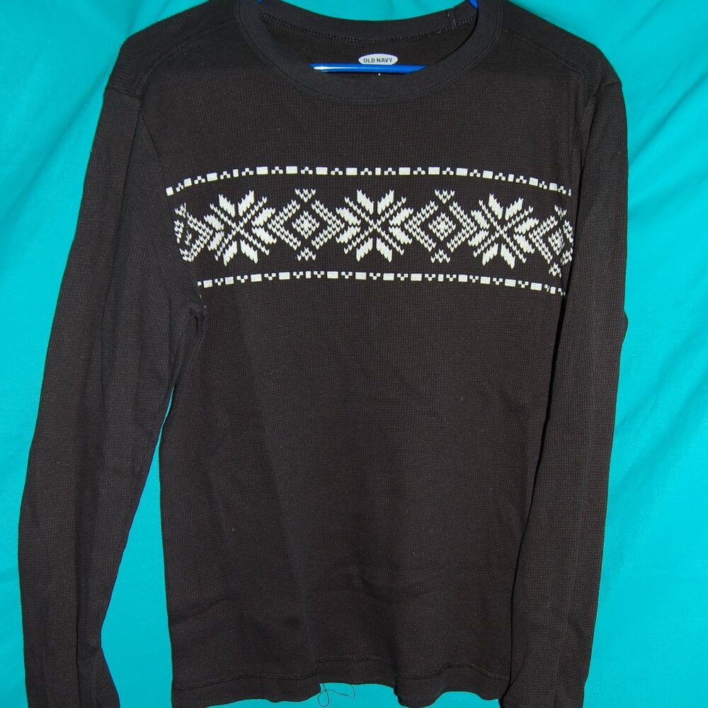 Soft-Washed Snowy Thermal Long Sleeved Shirt